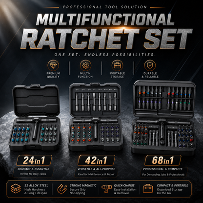 Multifunctional Ratchet Set