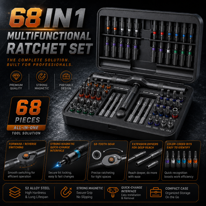 Multifunctional Ratchet Set