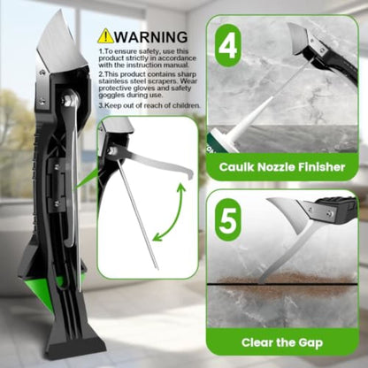 Sovian 5-in-1 Silicone Caulking & Grout Removal Tool