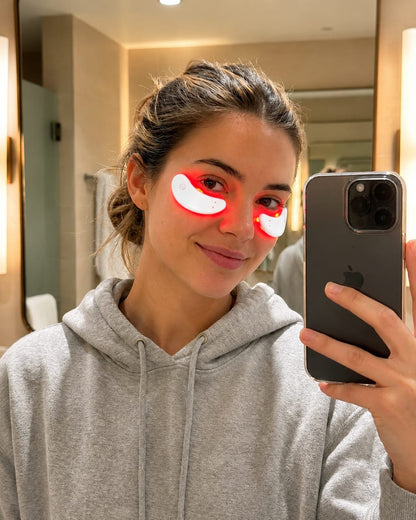 DermaPulse Red Light Eye Patches