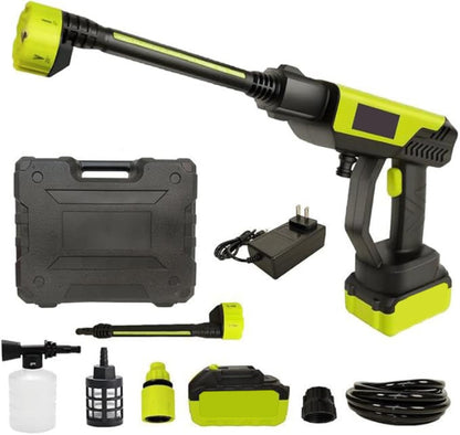 Cordless Pressure Washer Gun | Portable 21V Car Wash Kit