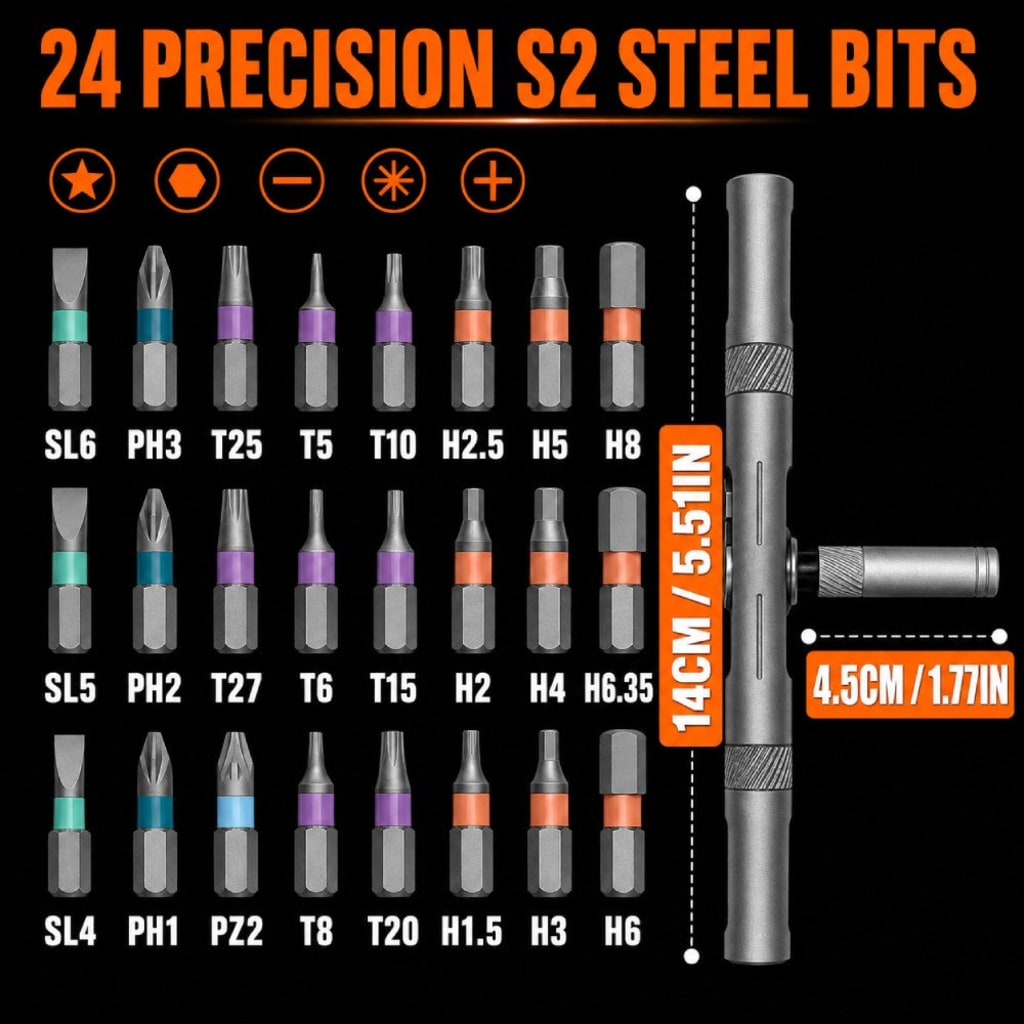Multifunctional Ratchet Set
