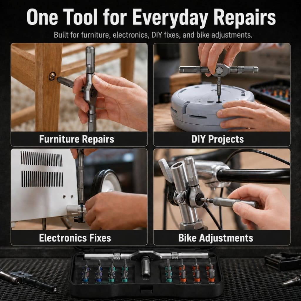 Multifunctional Ratchet Set
