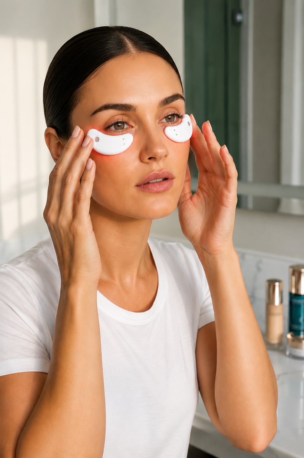 DermaPulse Red Light Eye Patches