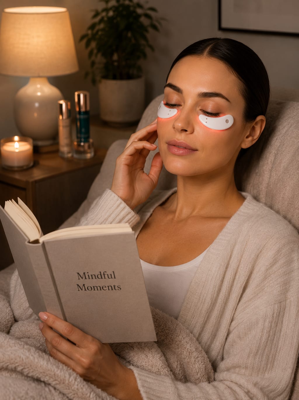 DermaPulse Red Light Eye Patches